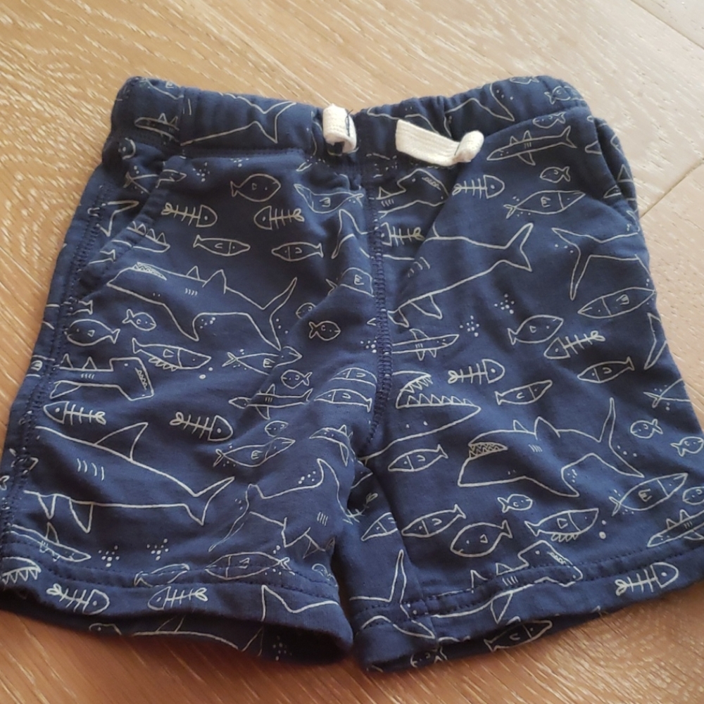 Cute boy shorts 2t new sharks